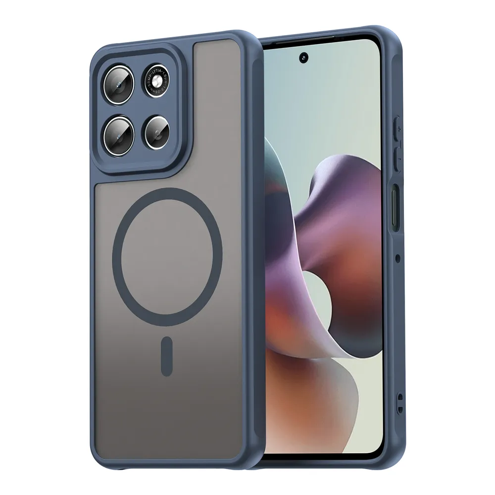 For Motorola Moto G66J Case Compatible with MagSafe Anti Drop PC + TPU Phone Cover