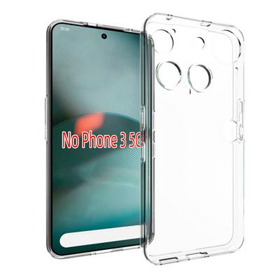 For Nothing Phone 3 Transparent Shockproof Scratch Resistant Soft TPU Back Cover Case