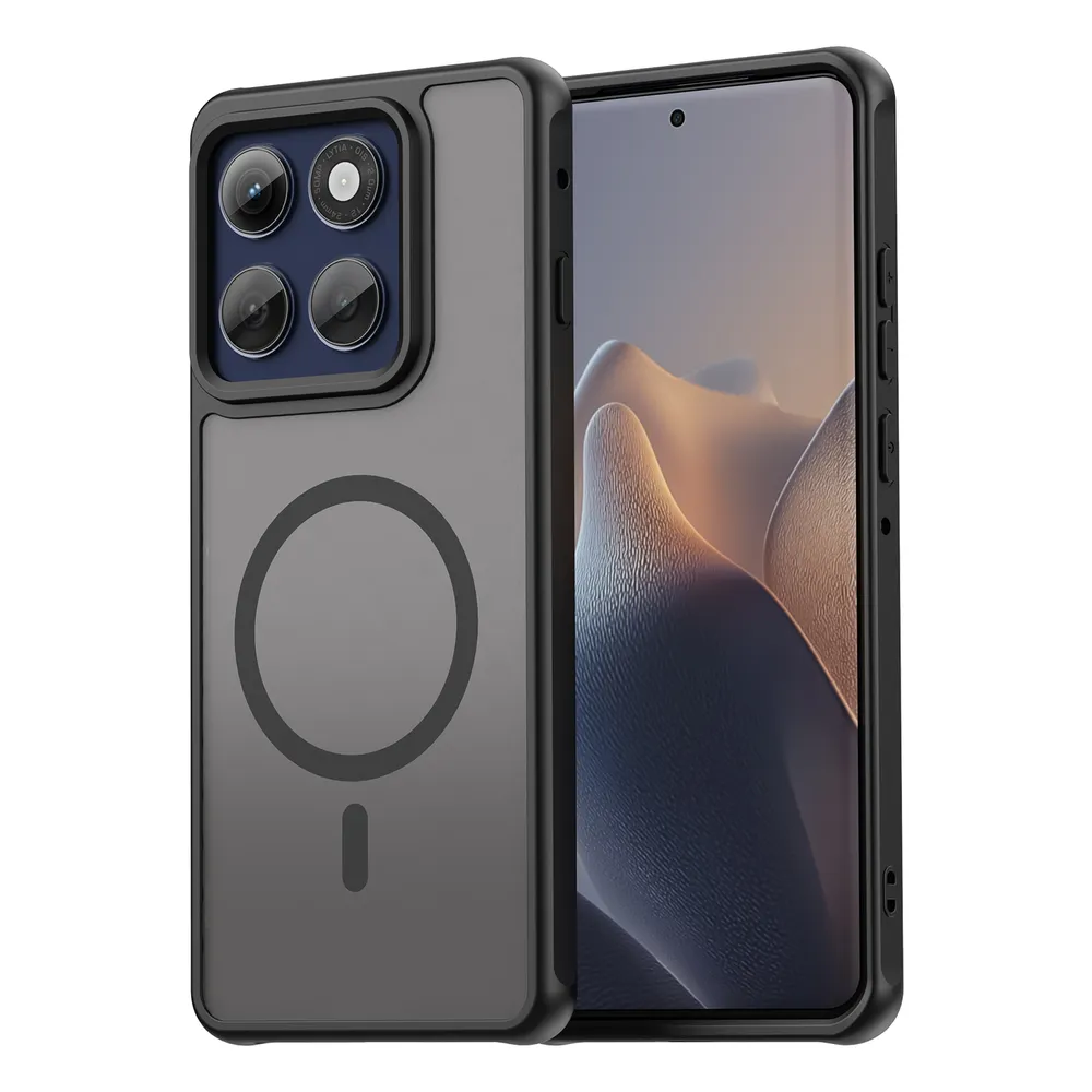 For Motorola Moto Edge 60S Pro Case Compatible with MagSafe Anti Drop PC + TPU Phone Cover