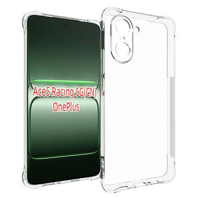 OnePlus Nord CE5 5G/Ace5 Racing 5G Anti-Fingerprint Non-Slip Waterproof Four Corners Shockproof Transparent Soft TPU Back Cover Protective Case