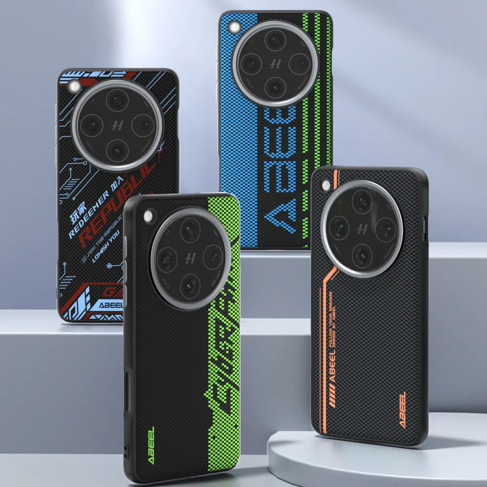 ABEEL For Oppo Find X8 Pro Case Compatible with MagSafe Printed PC TPU Aluminum Alloy Leather Phone Cover