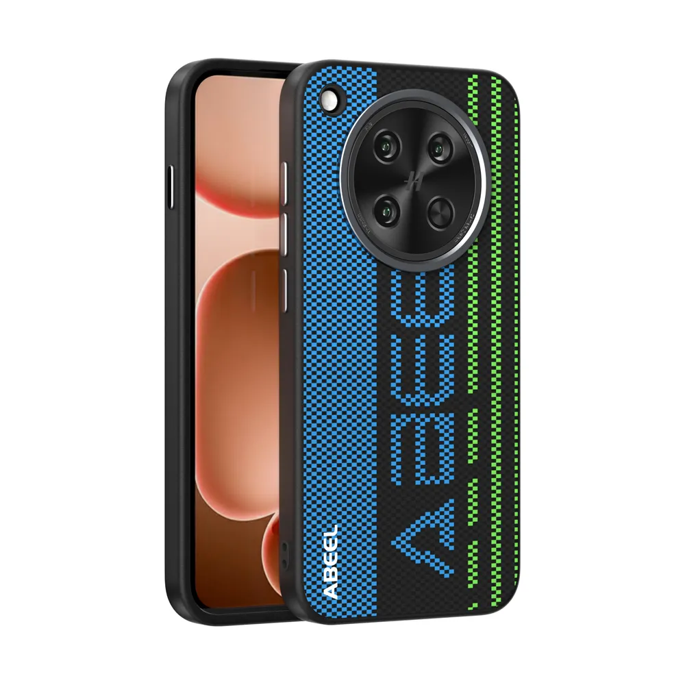 ABEEL For Oppo Find X8S Case Compatible with MagSafe Printed PC TPU Aluminum Alloy Leather Phone Cover