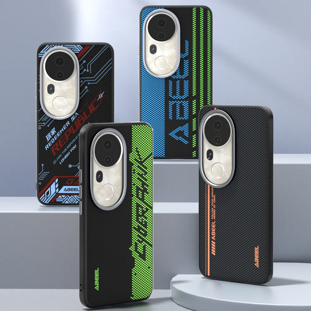 ABEEL For Vivo S20 Pro Case Compatible with MagSafe Printed PC TPU Aluminum Alloy Leather Phone Cover