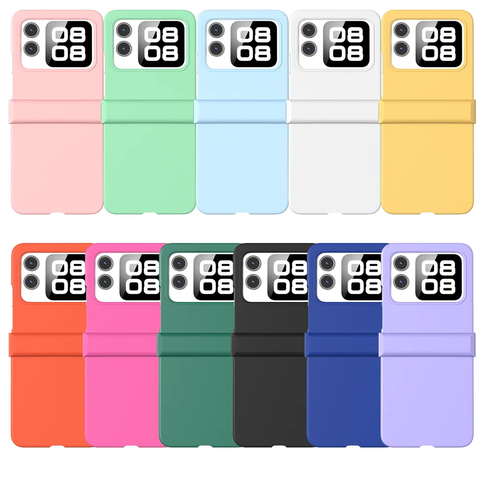 ABEEL For Huawei Nova Flip Case Skin Feel PC Phone Cover with Hinge Protection 