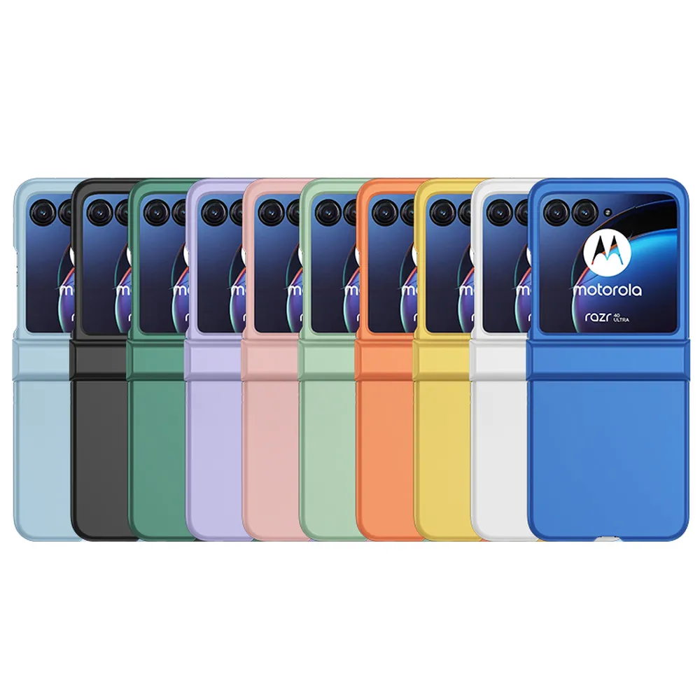 ABEEL For Motorola Moto Razr 40 Ultra Case Skin Feel PC Phone Cover with Hinge Protection 