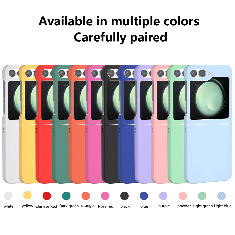 ABEEL For Samsung Galaxy Z Flip 6 Case Hard PC Protective Phone Cover Skin Touch Feeling