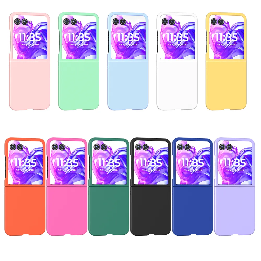 ABEEL For Motorola Moto Razr 50 Ultra Case Hard PC Protective Phone Cover Skin Touch Feeling