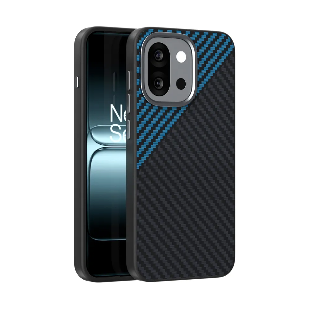 ABEEL For Oneplus 13T Case Compatible with MagSafe Carbon Fiber Texture Back Cover 