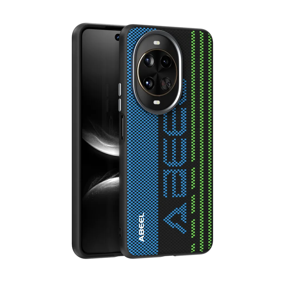 ABEEL For Huawei Nova 14 Pro Case Compatible with MagSafe Printed PC TPU Aluminum Alloy Leather Phone Cover