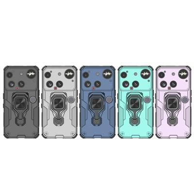 For Nothing Phone 3 Case Rotatable Ring Kickstand PC + TPU Shockproof Phone Cover