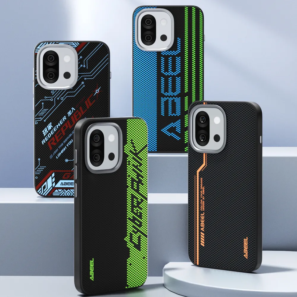 ABEEL For Oneplus 13T Case Compatible with MagSafe Printed PC TPU Aluminum Alloy Leather Phone Cover