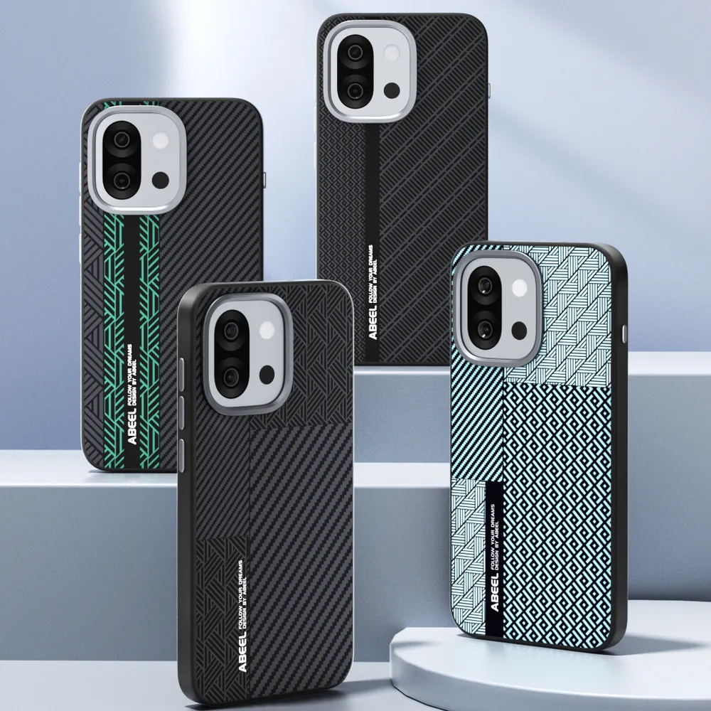 ABEEL Leading Series For Oneplus 13T Case Compatible with MagSafe Printed PC TPU Aluminum Alloy Leather Phone Cover