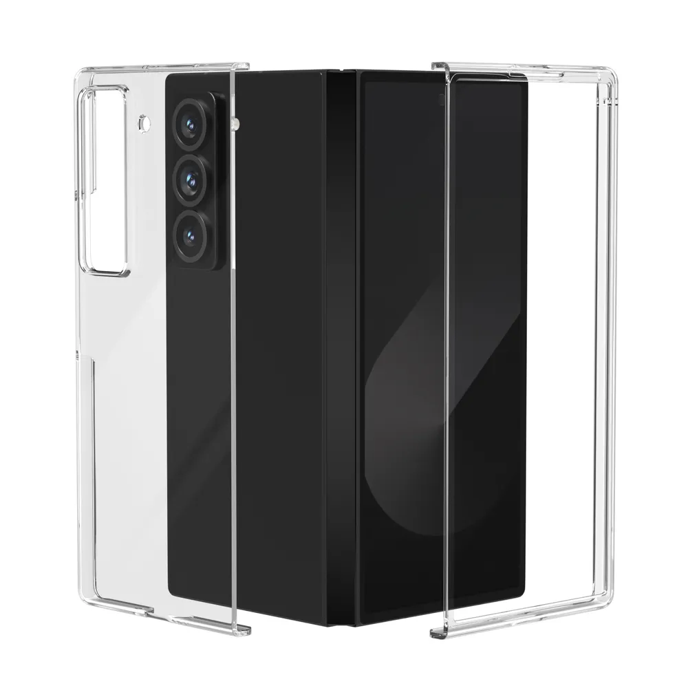 For Samsung Galaxy W25 Fold Clear Case Anti-Drop Hard PC Phone Cover