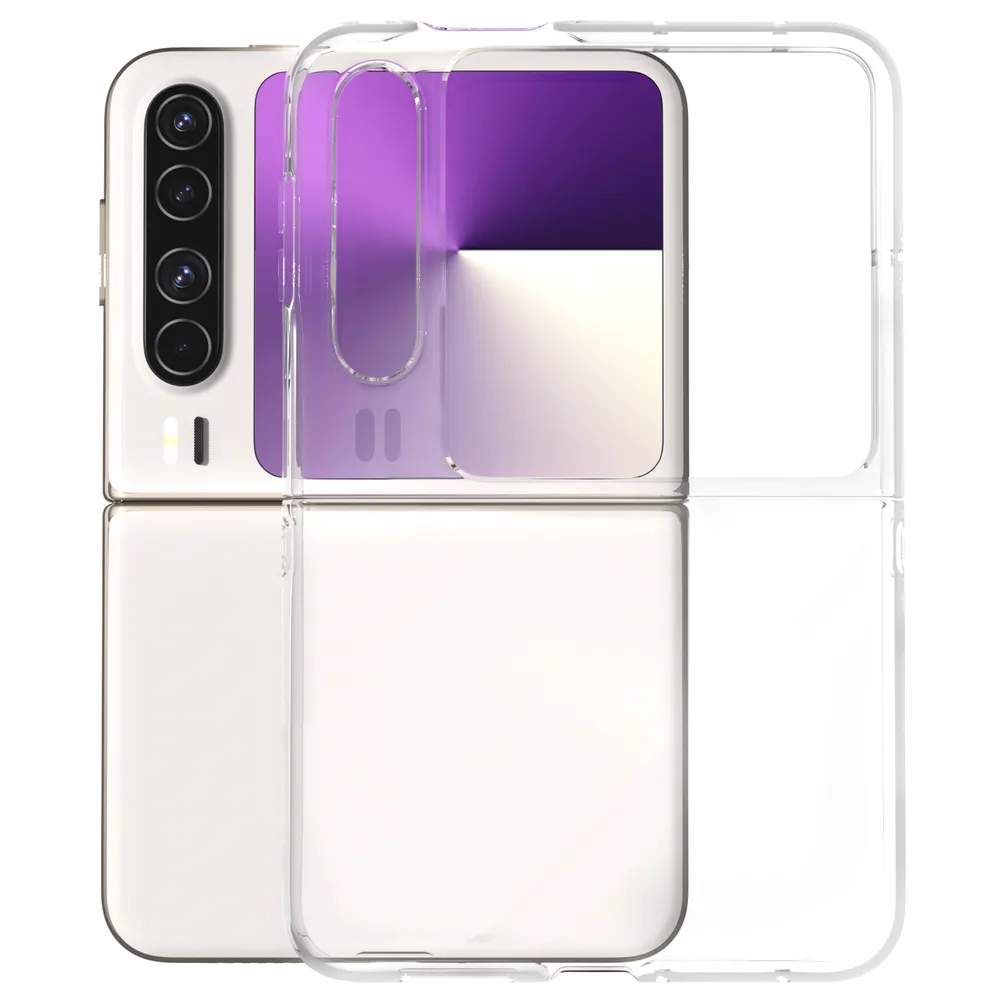For Huawei Pura X Fold Clear Case Anti-Drop Hard PC Phone Cover