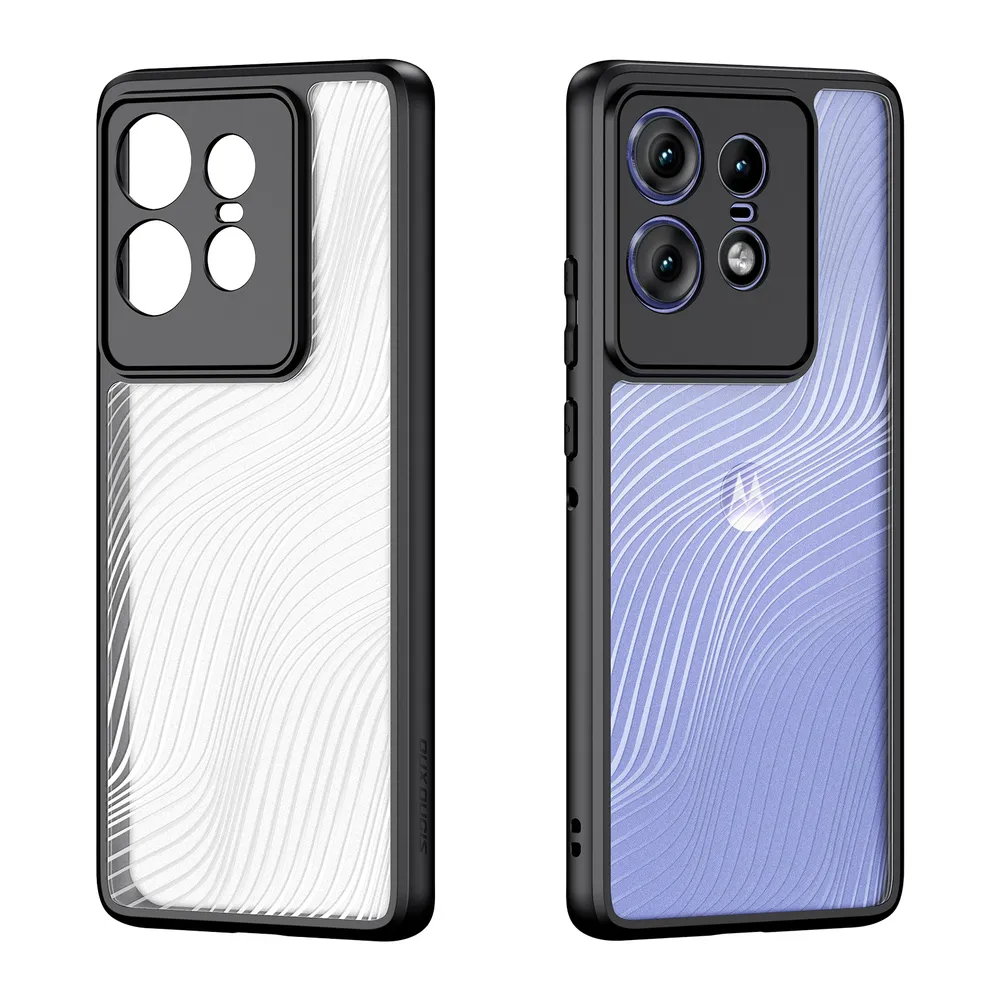 DUX DUCIS Aimo Series for Motorola Moto Edge 50 Pro Matte Phone Case Shockproof TPU+PC Phone Cover(REACH Certification)