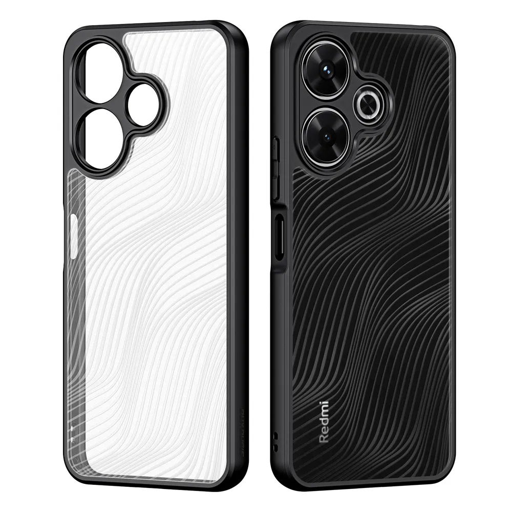 DUX DUCIS Aimo Series for Xiaomi Redmi Note 13R / Poco M6 4G Matte Phone Case Shockproof TPU+PC Phone Cover(REACH Certification)