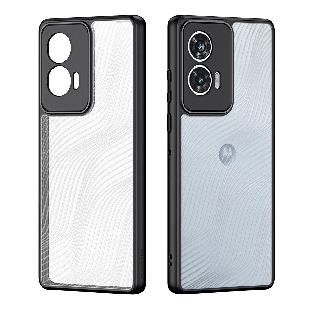 DUX DUCIS Aimo Series for Motorola Moto Edge 50 Fusion Matte Phone Case Shockproof TPU+PC Phone Cover(REACH Certification)