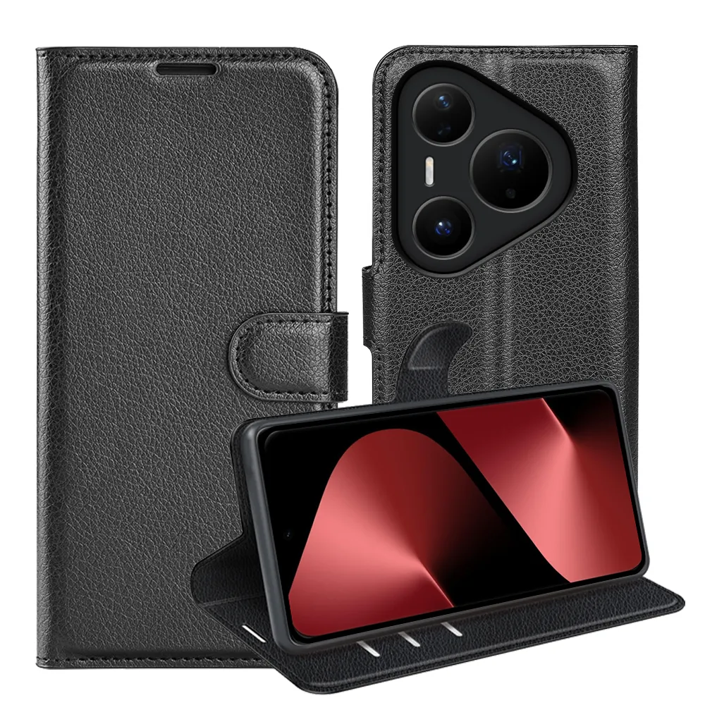 For Huawei Pura 80 Pro/Huawei Pura 80 Pro Plus Pattern Single Folded Edge Folio Flip Leather Wallet Phone Case