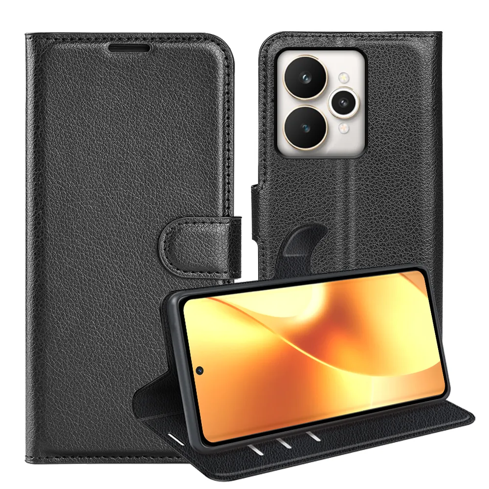 For Realme 15 5G/Realme 15 Pro 5G Pattern Single Folded Edge Folio Flip Leather Wallet Phone Case