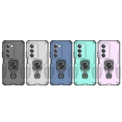 For Xiaomi Redmi 15（171.1mm）Case Rotatable Ring Kickstand PC + TPU Shockproof Phone Cover