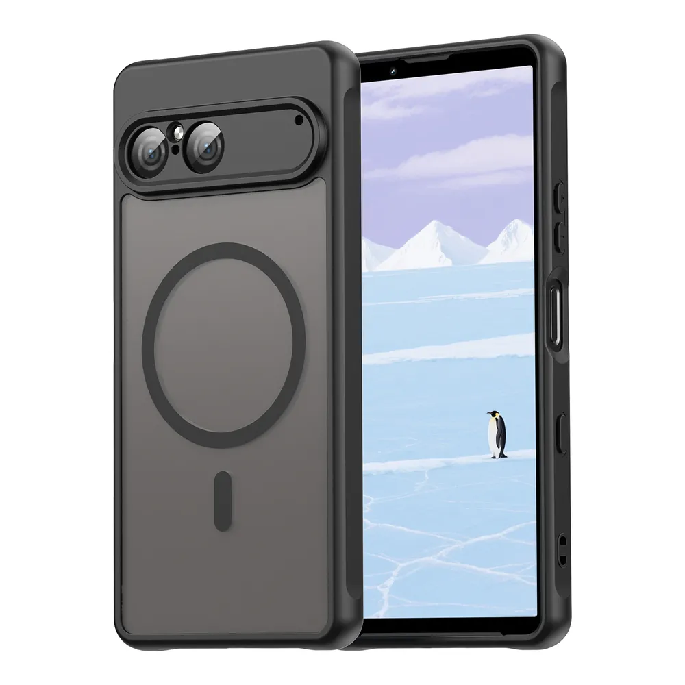 For Sony Xperia 10 VII Case Compatible with MagSafe Anti Drop PC + TPU Phone Cover