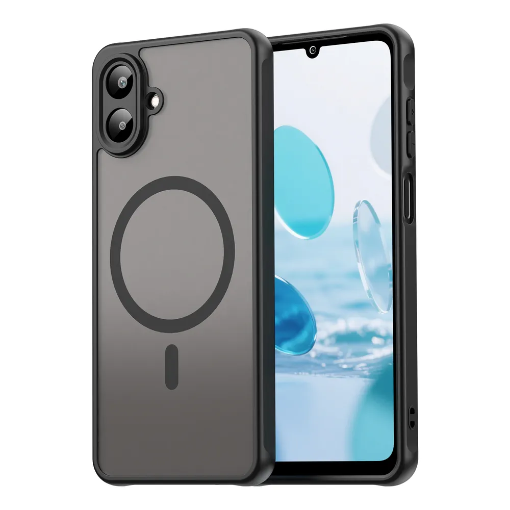 For Samsung Galaxy A07 Case Compatible with MagSafe Anti Drop PC + TPU Phone Cover