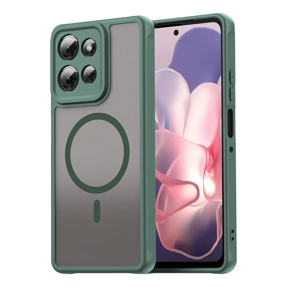 For Motorola Moto G Power 2026 Case Compatible with MagSafe Anti Drop PC + TPU Phone Cover