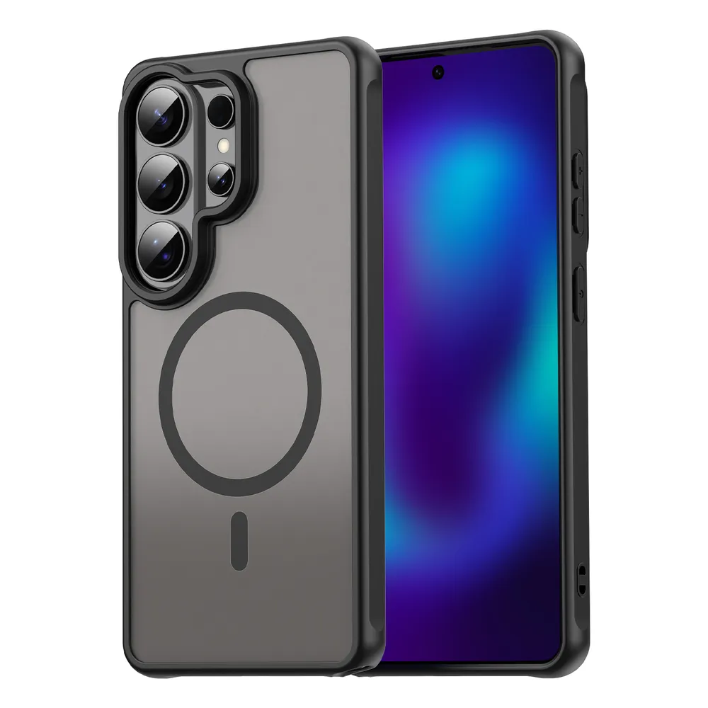 For Samsung Galaxy S26 Ultra Case Compatible with MagSafe Anti Drop PC + TPU Phone Cover