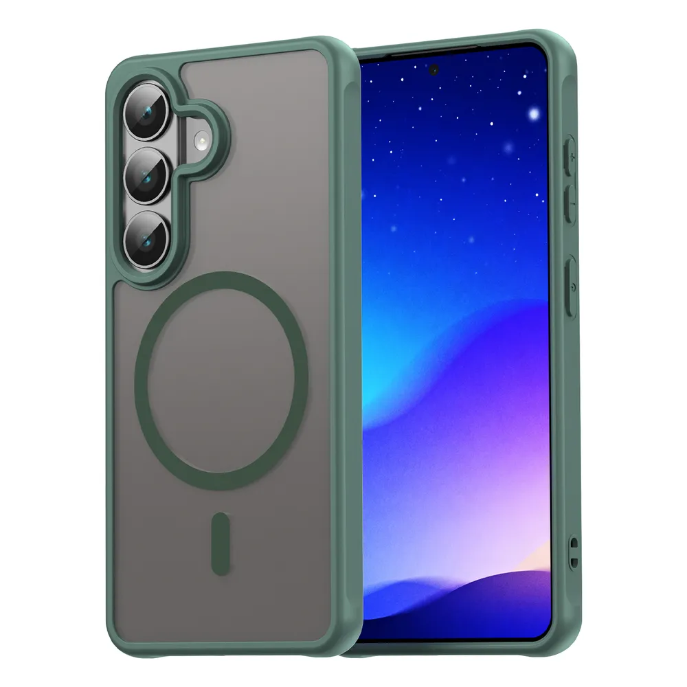 For Samsung Galaxy S26 Case Compatible with MagSafe Anti Drop PC + TPU Phone Cover