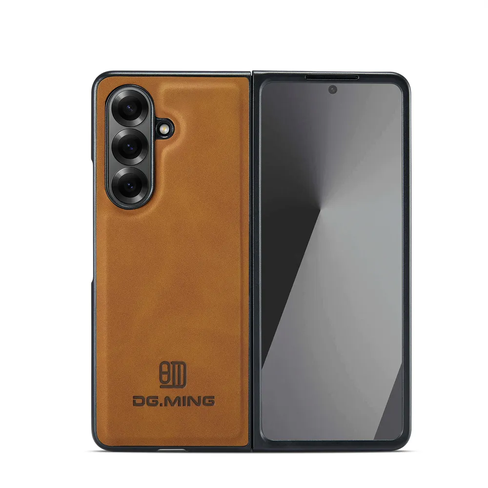 DG.MING M1 Series Drop-proof Kickstand Design Cover with Detachable Magnetic Wallet for Samsung Galaxy Z Fold 7
