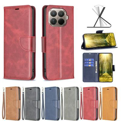 For Xiaomi 15T Pro Solid Color Sheep Pattern Scratch Resistant Wallet Leather Case