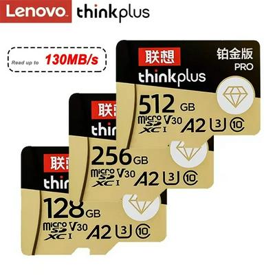 Thinkplus Micro SD Card 32GB / 64GB / 128GB / 256 GB Up To 130M SD Memory Card U3 4K V30 A2 TF Card Flash MicroSD Card Electron Product