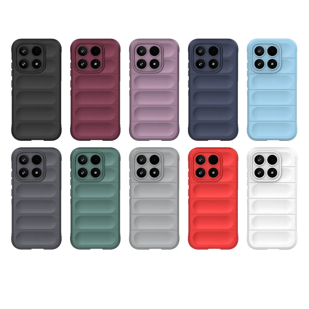 For Xiaomi 17 5G Anti-drop Rugged Cell Phone Case Shockproof TPU Back Cover Protector