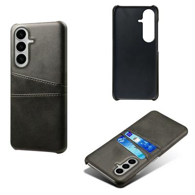 For Samsung Galaxy S26 Extra Thinness Premium Cowhide Leather Vintage Shockproof Hard PC Back Cover Case