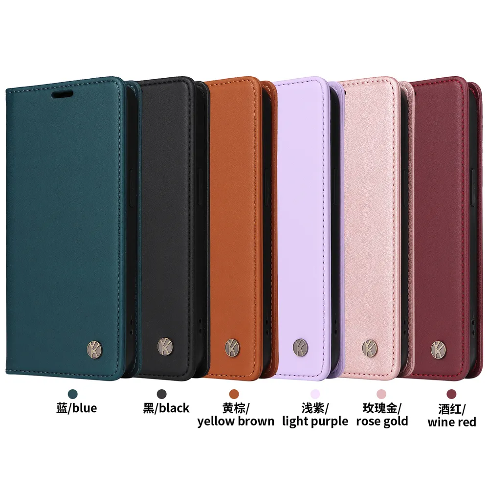 YIKATU YK-001 For Oppo A3 Pro 5G Phone Wallet Case Anti-fall Phone Shell Magnetic Closure Flip Leather Cover Stand