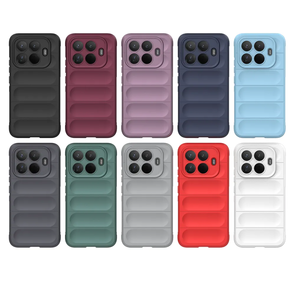 For Xiaomi 15T Pro 5G Anti-drop Rugged Cell Phone Case Shockproof TPU Back Cover Protector