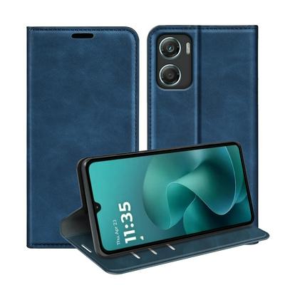 For Motorola G06 4G / G06 Power 4G Skin Feel Magnetic Attraction Flip Leather Wallet Case with Card Slot and Stand