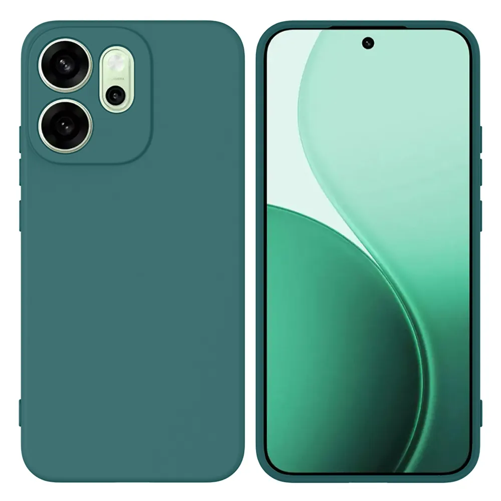 For Oppo Reno 14F / Reno 14 FS Case Drop Proof Liquid Silicone Soft Lining Back Phone Cover