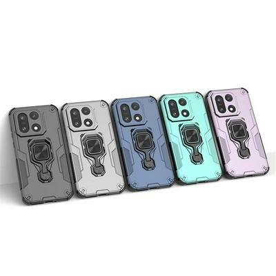 For OnePlus 15 Case Rotatable Ring Kickstand PC + TPU Shockproof Phone Cover