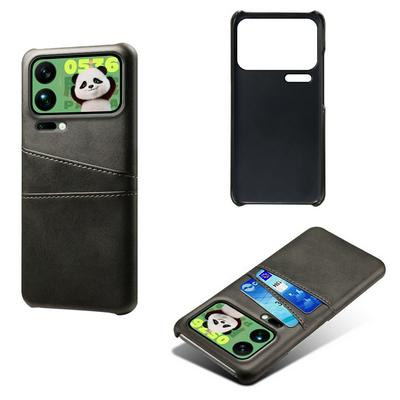 For Xiaomi 17 Pro Max Extra Thinness Premium Cowhide Leather Vintage Shockproof Hard PC Back Cover Case