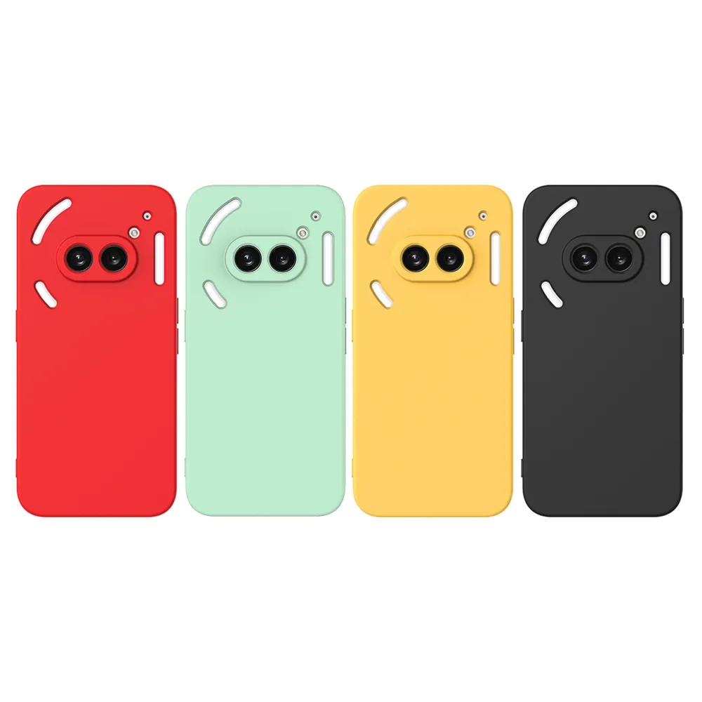 For Nothing Phone 2A Case Liquid Silicone Phone Back Cover with Hand Strap