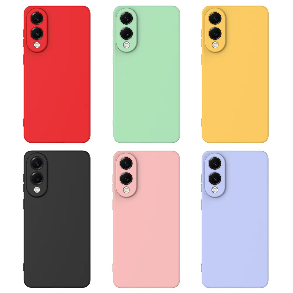 For Samsung Galaxy S25 Edge Case Liquid Silicone Phone Back Cover with Hand Strap