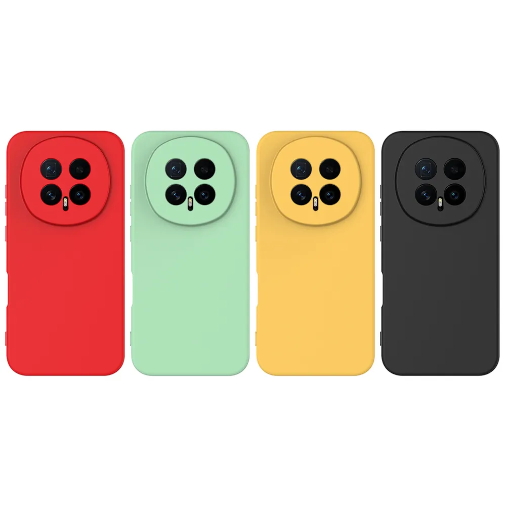 For Honor Magic 8 5G Case Liquid Silicone Phone Back Cover with Hand Strap