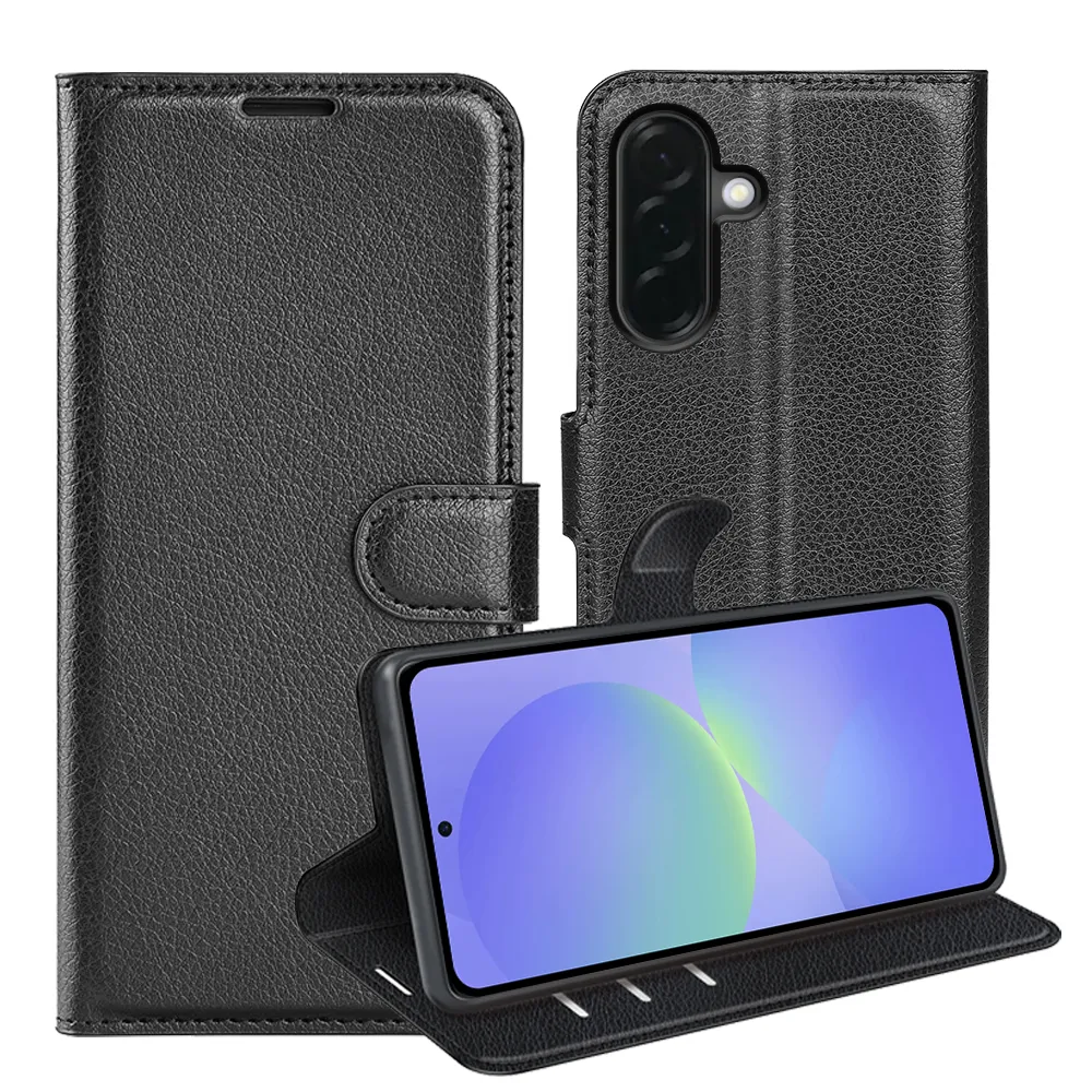 For Samsung Galaxy A37 5G Pattern Single Folded Edge Folio Flip Leather Wallet Phone Case