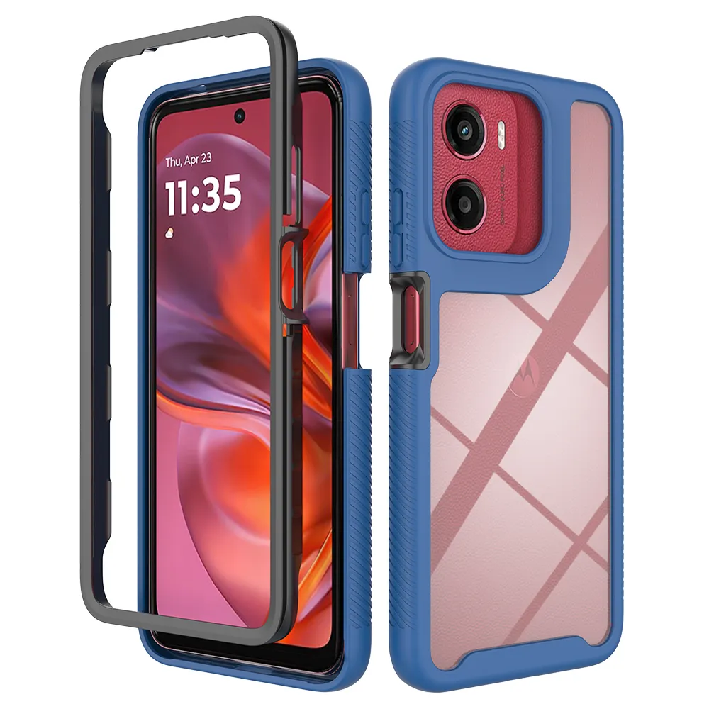 For Motorola Moto G25 Starry Sky Shock-proof Drop-proof TPU+PC Back Cover Phone Case