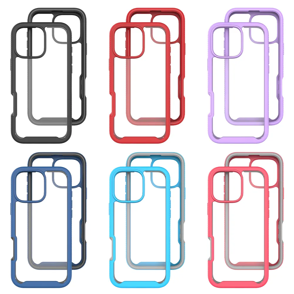 For iPhone 16 Pro Max Starry Sky Shock-proof Drop-proof TPU+PC Back Cover Phone Case