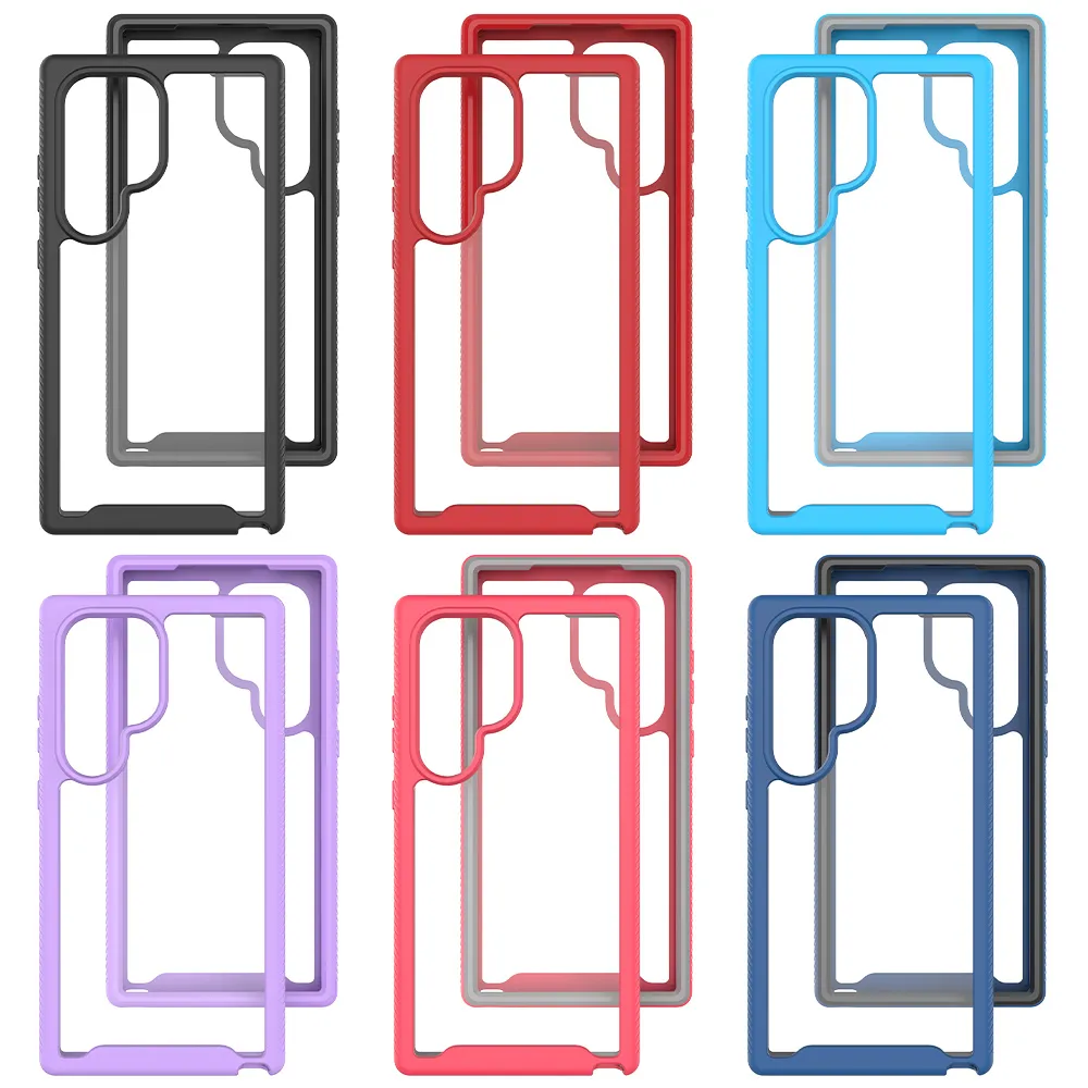 For Samsung Galaxy S24 Ultra Starry Sky Shock-proof Drop-proof TPU+PC Back Cover Phone Case