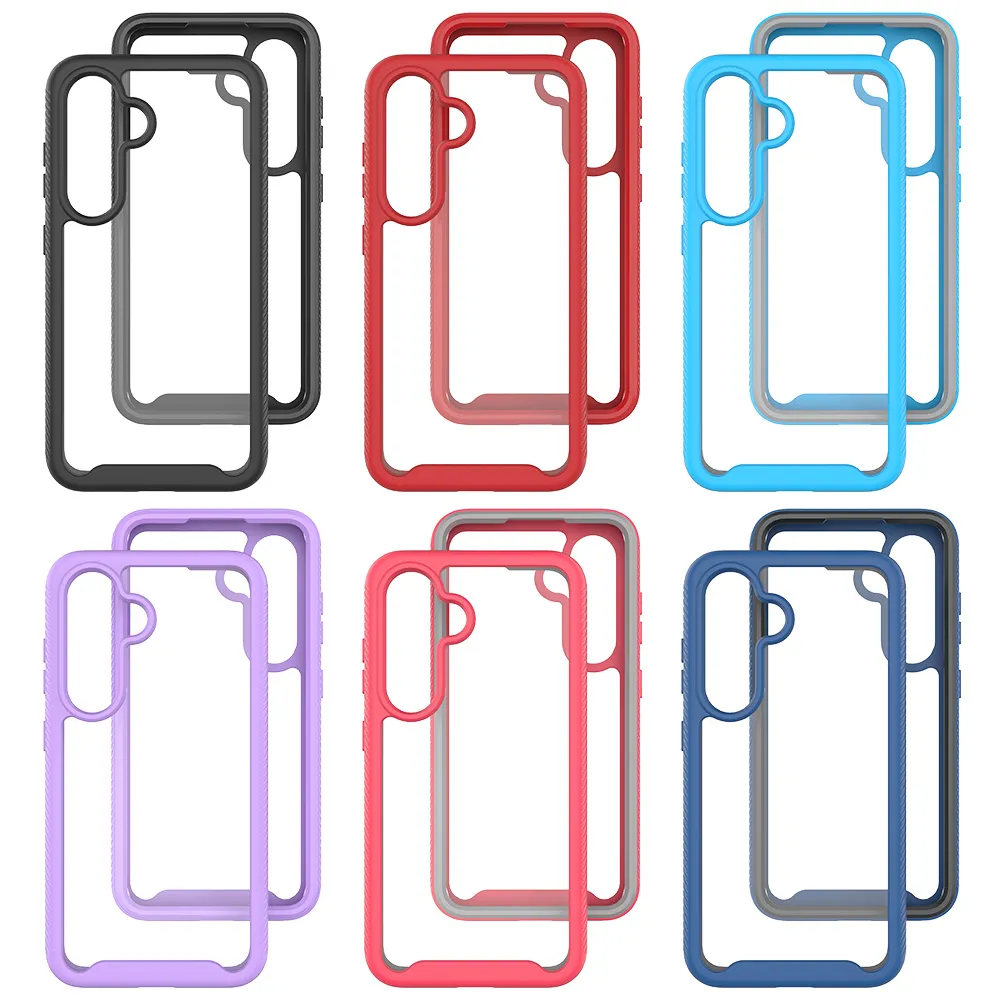 For Samsung Galaxy S24 Starry Sky Shock-proof Drop-proof TPU+PC Back Cover Phone Case