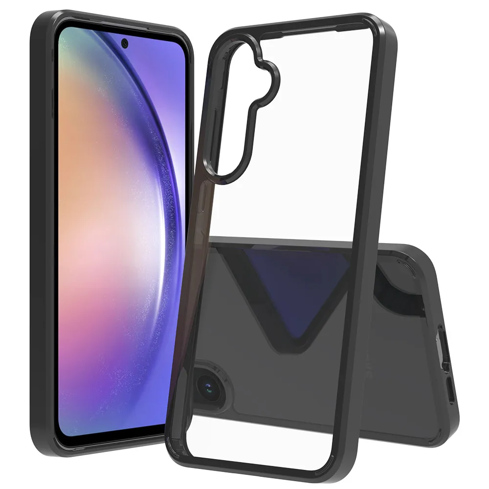For Samsung Galaxy A55 5G Scratch Resistant TPU+Acrylic Back Cover Phone Case