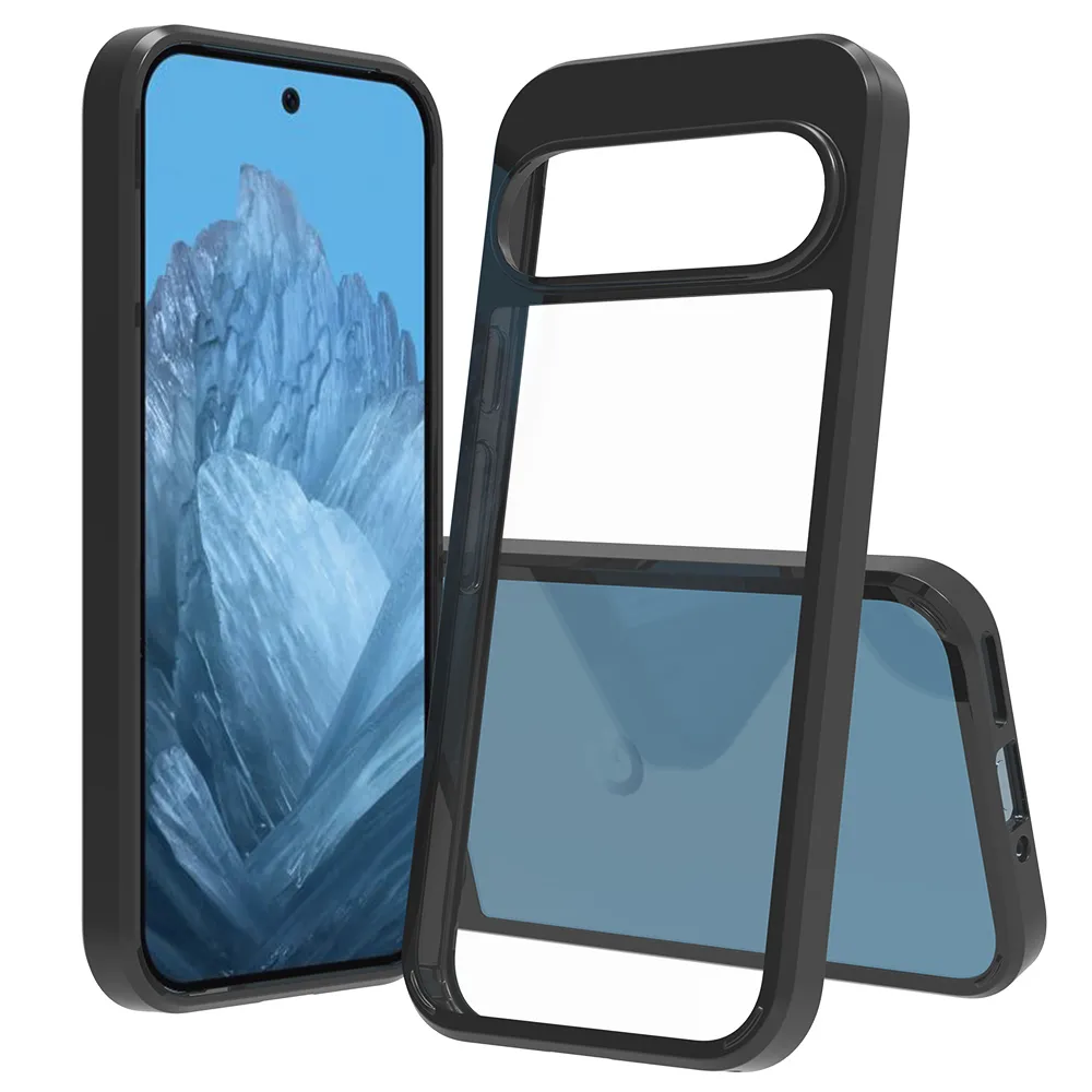 For Google Pixel 9/Pixel 9 Pro Scratch Resistant TPU+Acrylic Back Cover Phone Case